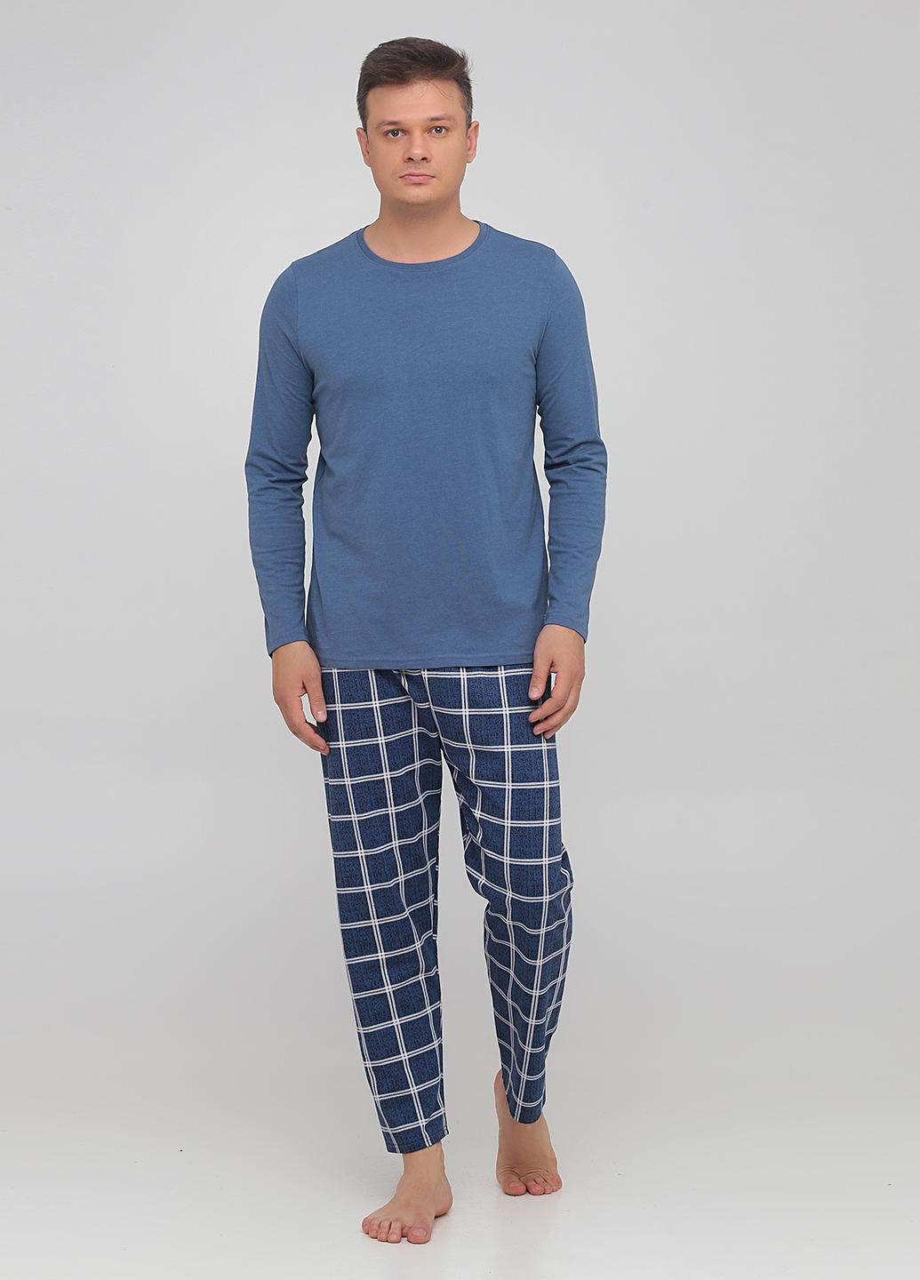 Штаны домашние Fleri F70015-29 S Синий Штаны домашние Fleri F70015-29 S Синий