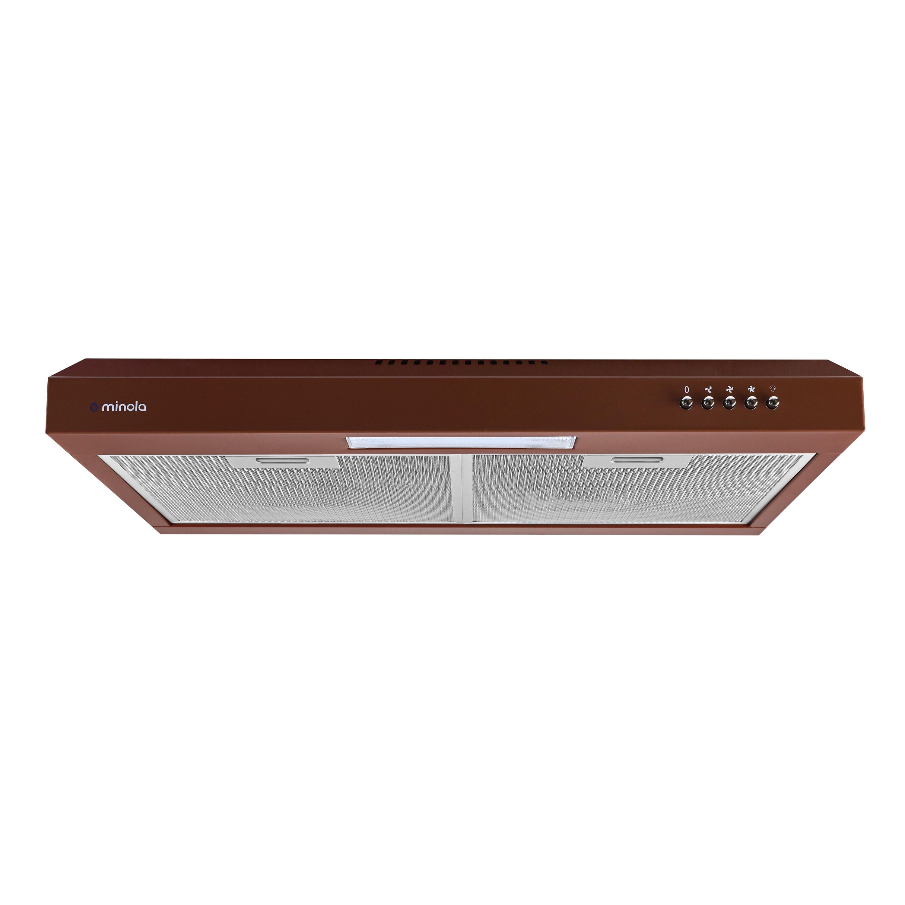 Вытяжка плоская Minola HPL 612 Brown (5902767908504)