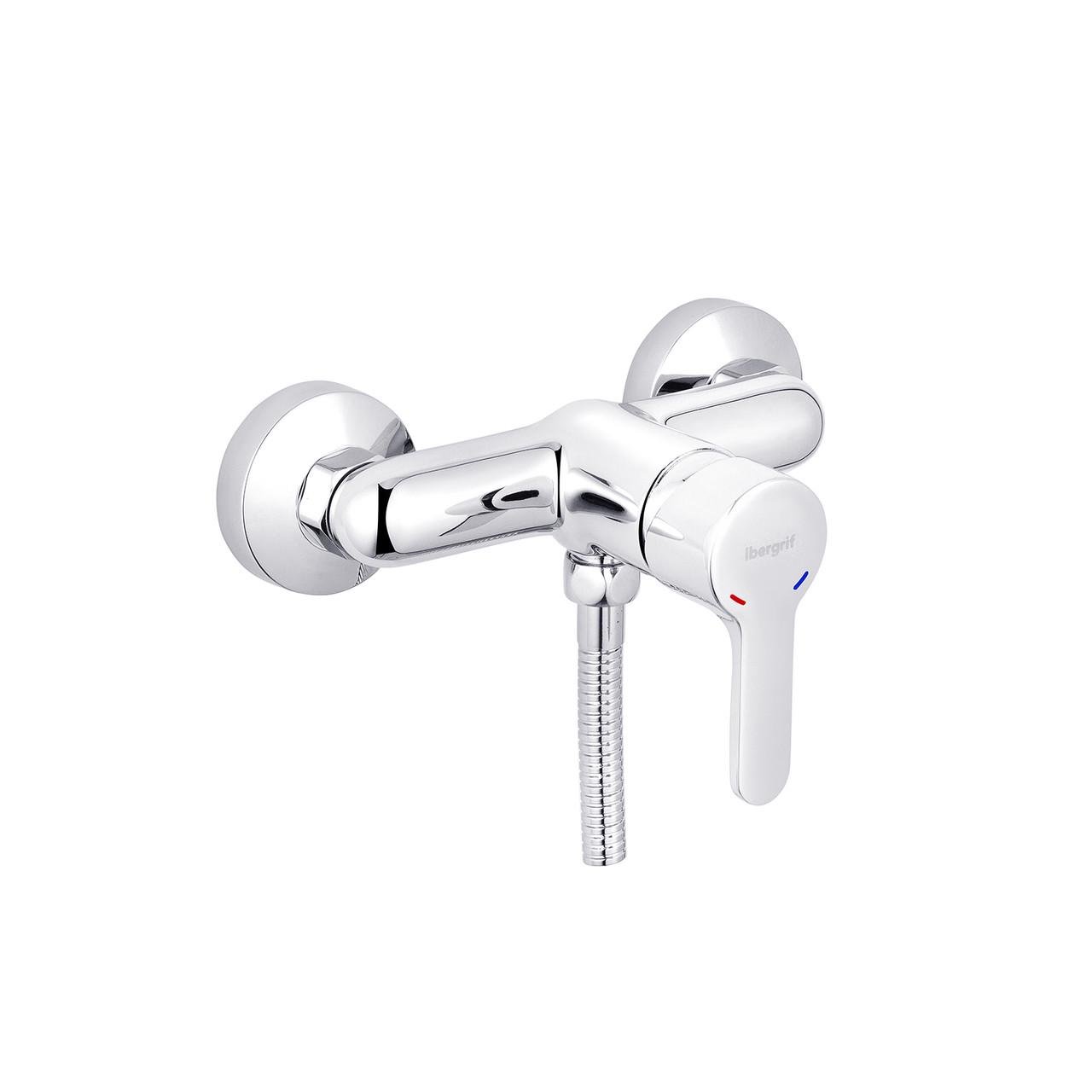 Смеситель для душа IBERGRIF Square M12022 с душевым гарнитуром (CV028469 )