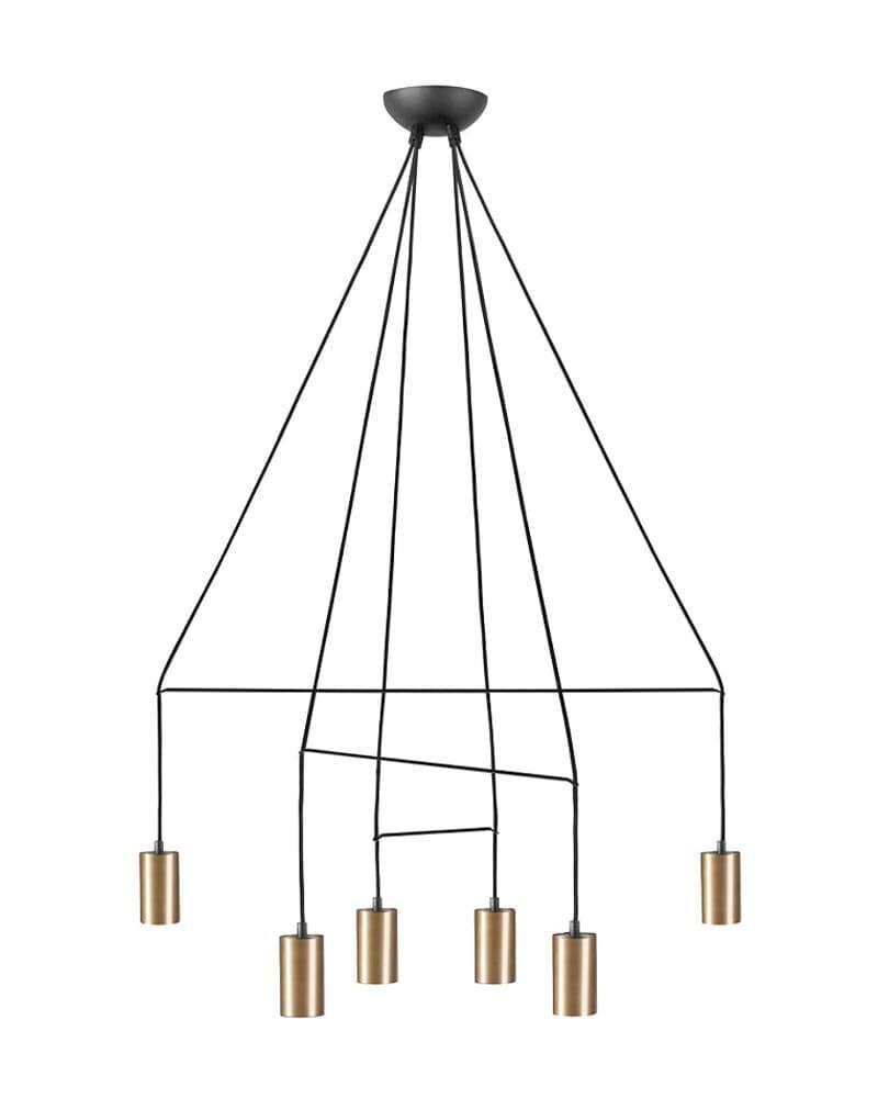 Люстра Nowodvorski Imbria Solid Brass VI (7956)