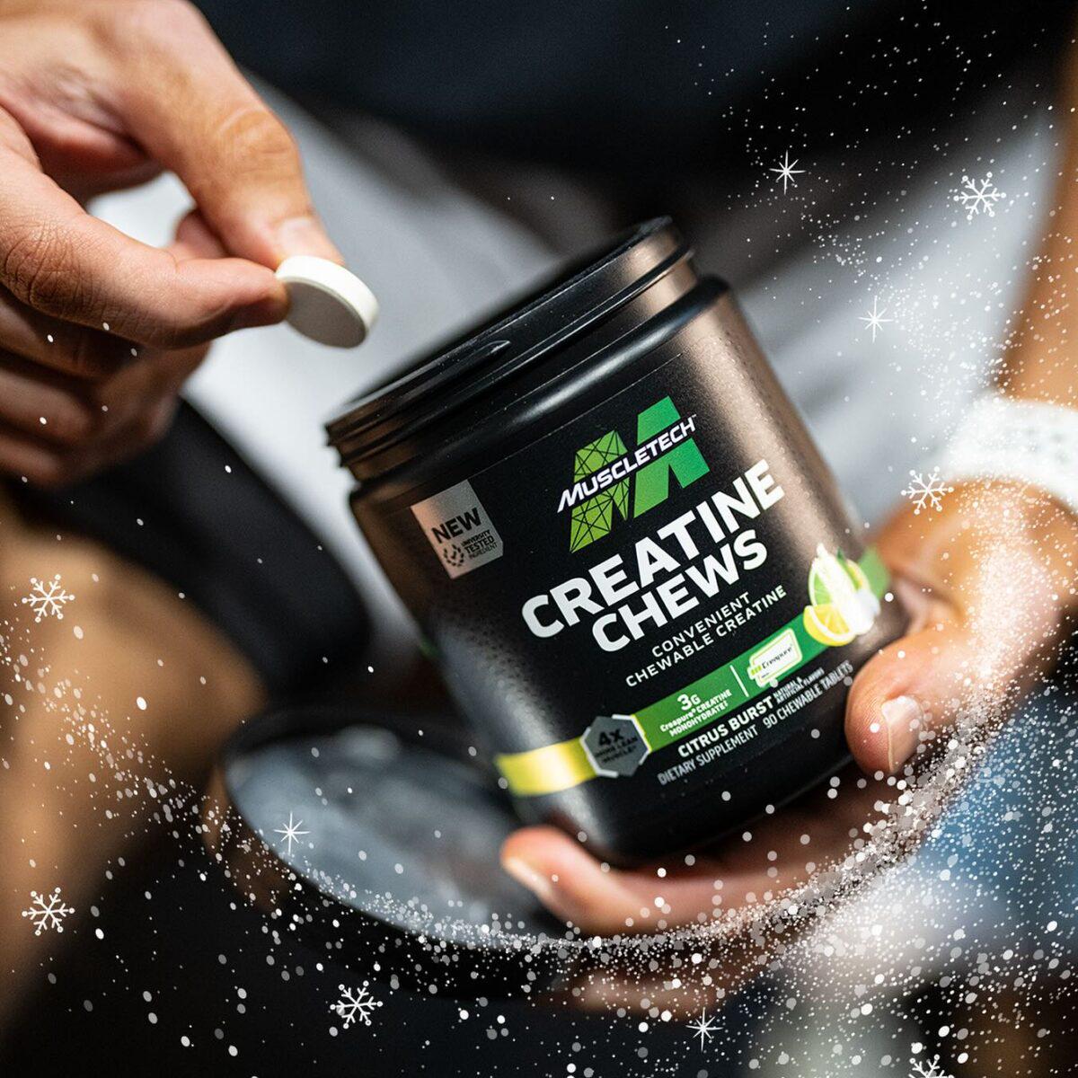 Креатин MuscleTech Creatine Chews Citrus Burst 90 таблеток - фото 3