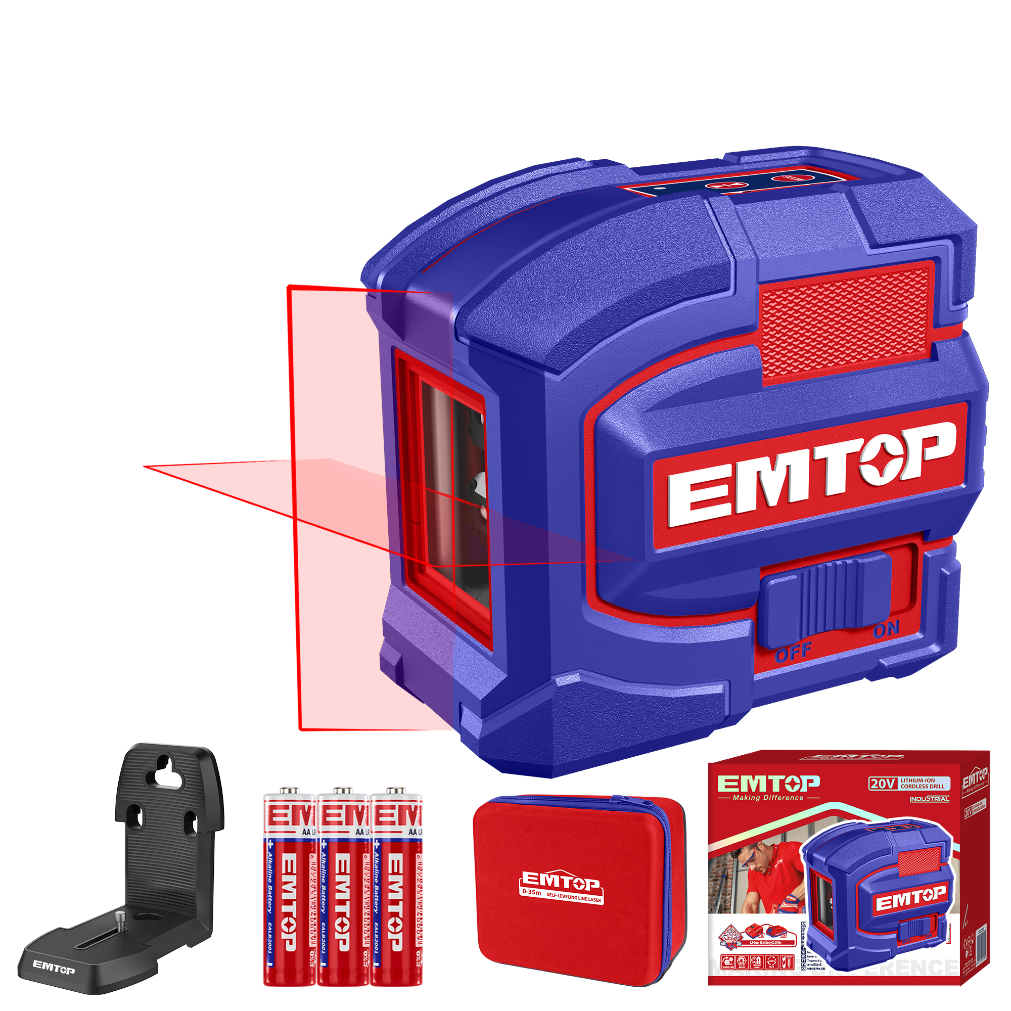 Лазерный нивелир EMTOP ESLE21503