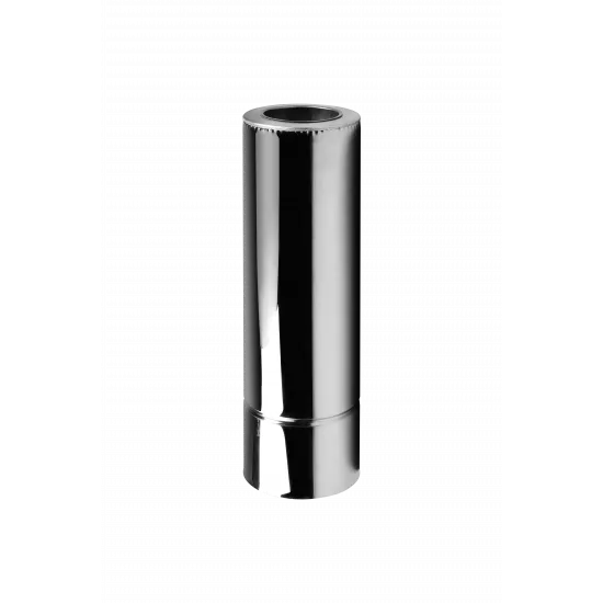 Труба-термо нержавеющая для котлов/буржуйки/колонок 200/260 мм 1 м 0,8мм