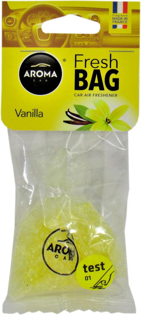 Ароматизатор для авто Aroma Car Fresh Bag Vanilla на зеркало (92607)