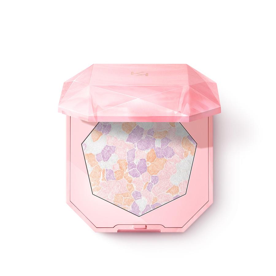 Пудра-хайлайтер Kiko Milano POWERFUL LOVE Shiny Amulet Powder Face Highlighter 10 г (001712)