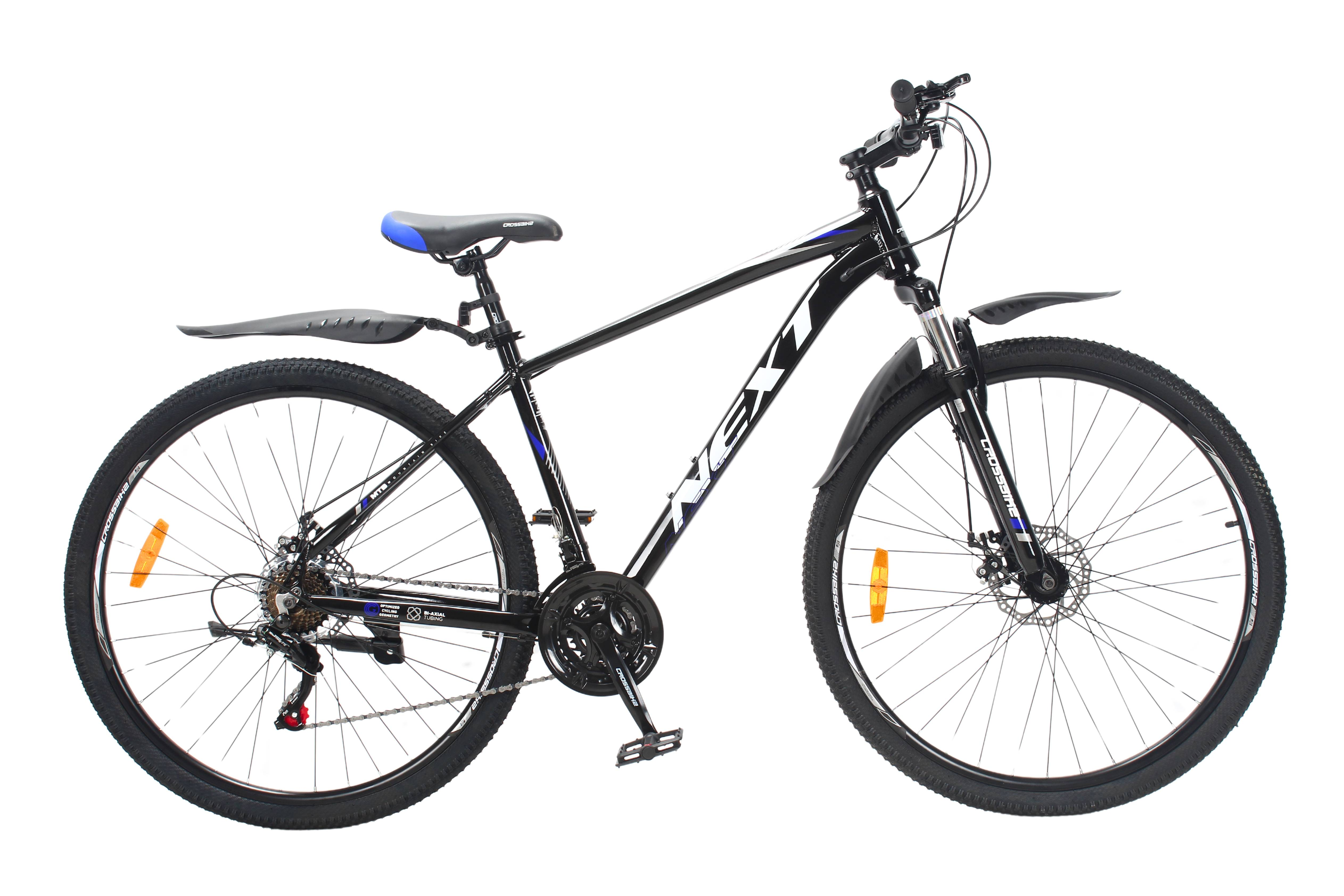 Велосипед Crossbike Next 2025 29" 18" Черно-синий
