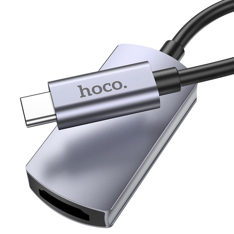 Перехідник конвертер HOCO UA20 Type-C to HDTV (1750146824) - фото 4