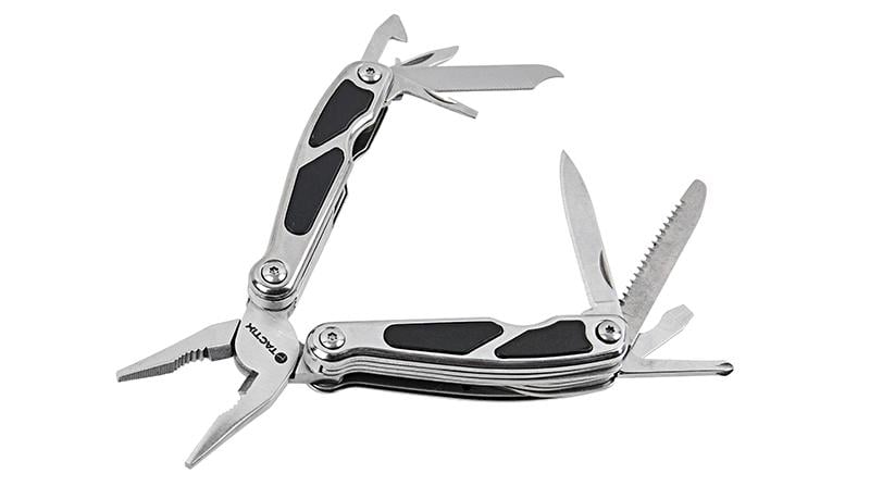 Мультитул плоскогубцы складные Tactix 16в1 многофункциональные с мини фонариком/чехлом (INSTNTNMT471015MT0)