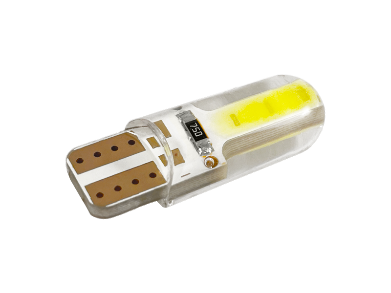 Автомобильная лампа светодиодная LEDUA T10-COB 1,5W 12V Белый (2649) - фото 3