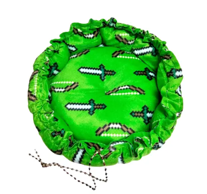 М'яка лежанка для котів та собак кругла М №2 (00000005586)