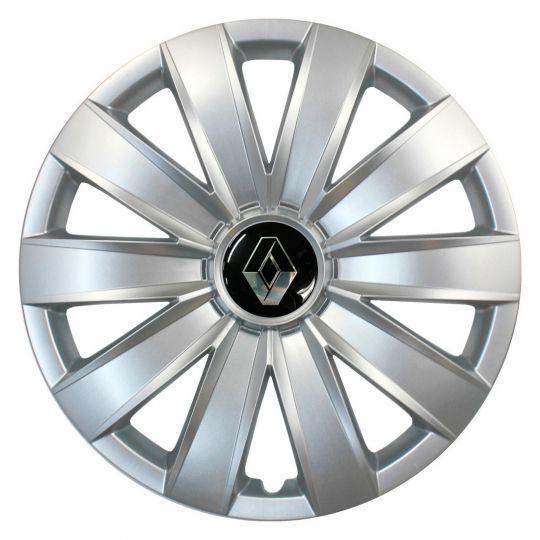 Автомобильные колпаки SKS 421 R16 с логотипом Renault 4 шт. Серебристый Автомобильные колпаки SKS 421 R16 с логотипом Renault 4 шт. Серебристый