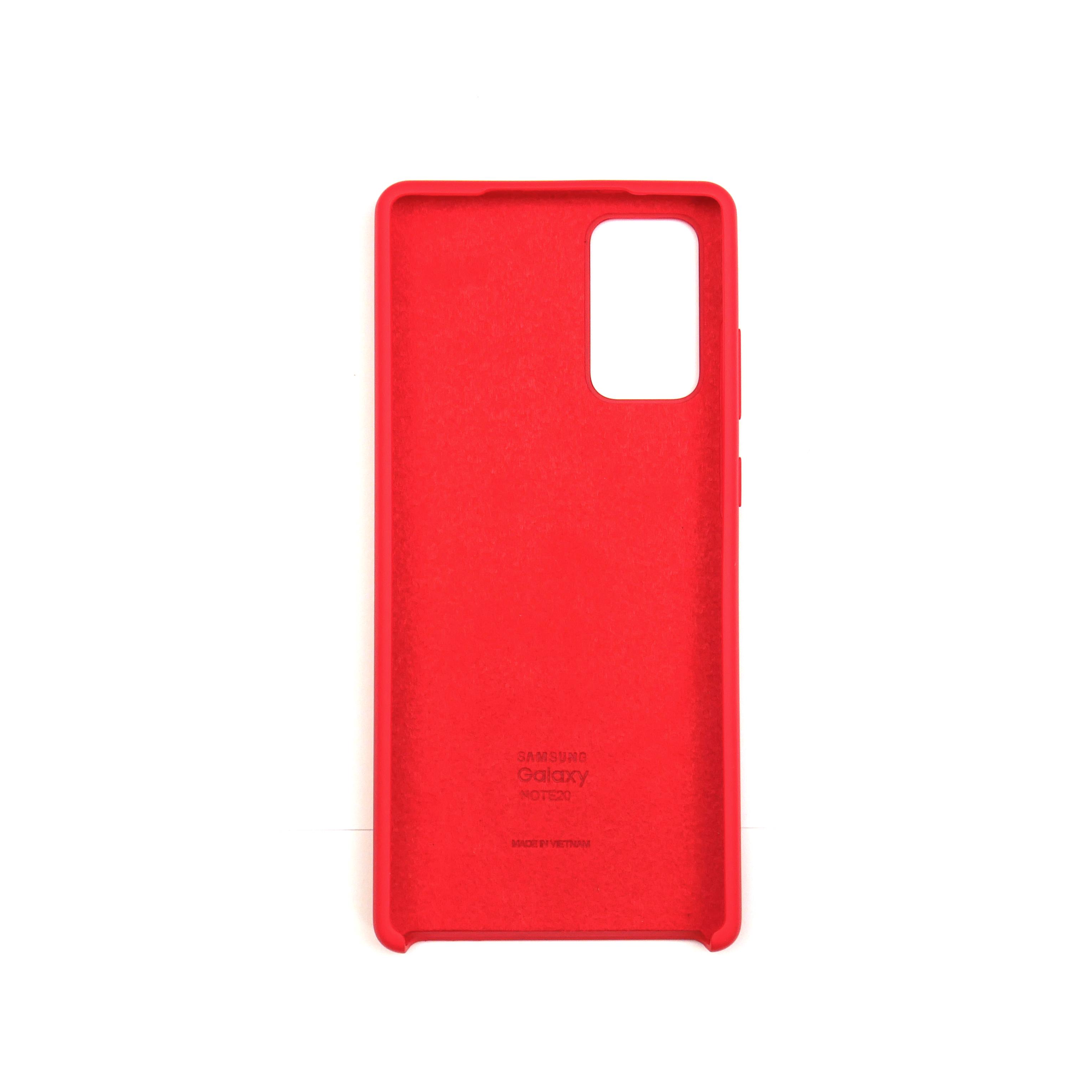 Чохол Jelly Silicone Case Samsung Note 20 Red (14) - фото 2 Чохол Jelly Silicone Case Samsung Note 20 Red (14) - фото 2