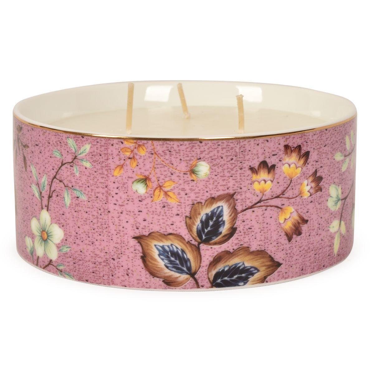 Подсвечник Palais Royal Fleurs фарфоровый Розовый (37288)