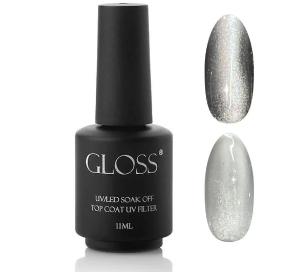 Топ для гель-лаку GLOSS 11 мл Cat eye top coat (2919)