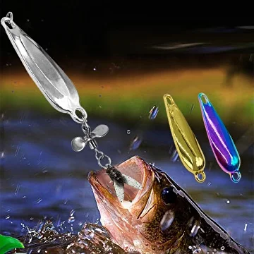 Набір блешень з мушкою 5 шт. 5,5 г (Y02279-3) - фото 8