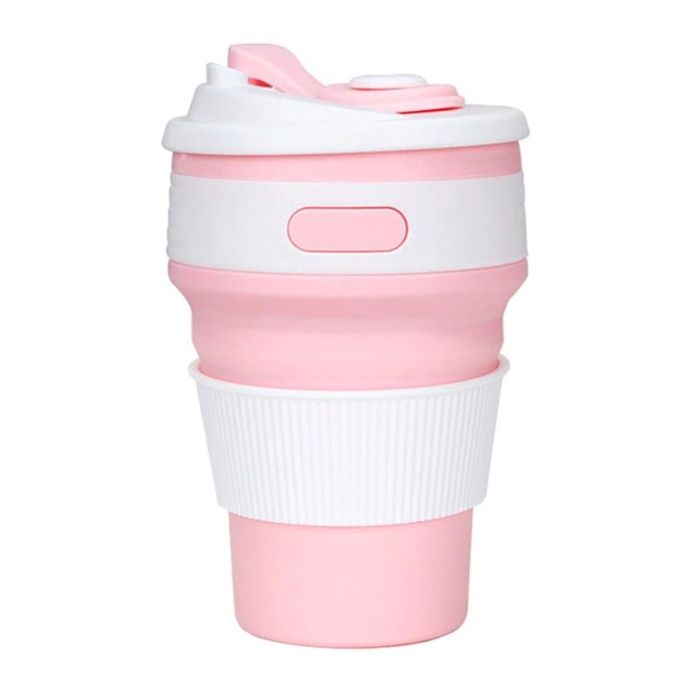 Термочашка Silicon Magic Cup 350 мл Розовый (15468405)