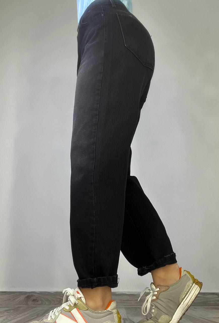 Джинси жіночі SL Denim 6004 mom relax comfort jeans банани стрейчеві р. 33 Чорний (3869) - фото 2 Джинси жіночі SL Denim 6004 mom relax comfort jeans банани стрейчеві р. 33 Чорний (3869) - фото 2