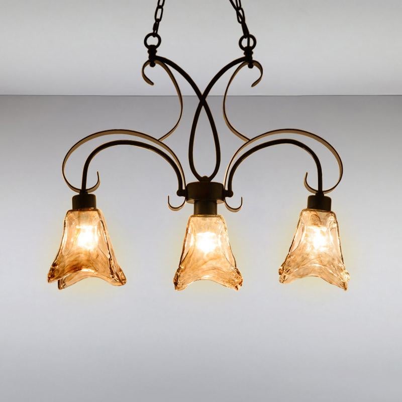 Люстра подвесная Light House ES-15622/3 long Коричневый (9383)