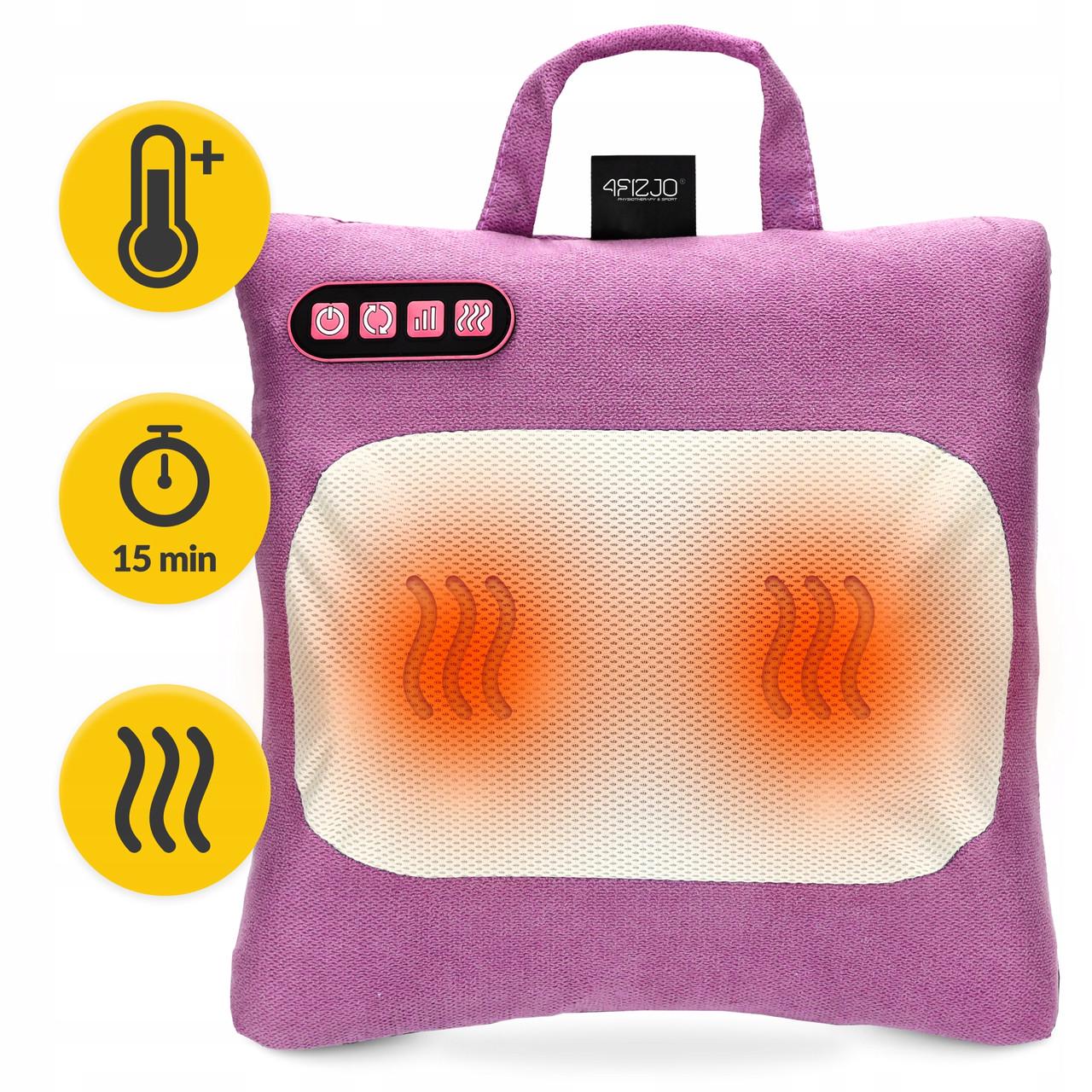 Подушка-массажер 4fizjo Shiatsu Lite Violet (P-5905973404129) - фото 6 Подушка-массажер 4fizjo Shiatsu Lite Violet (P-5905973404129) - фото 6