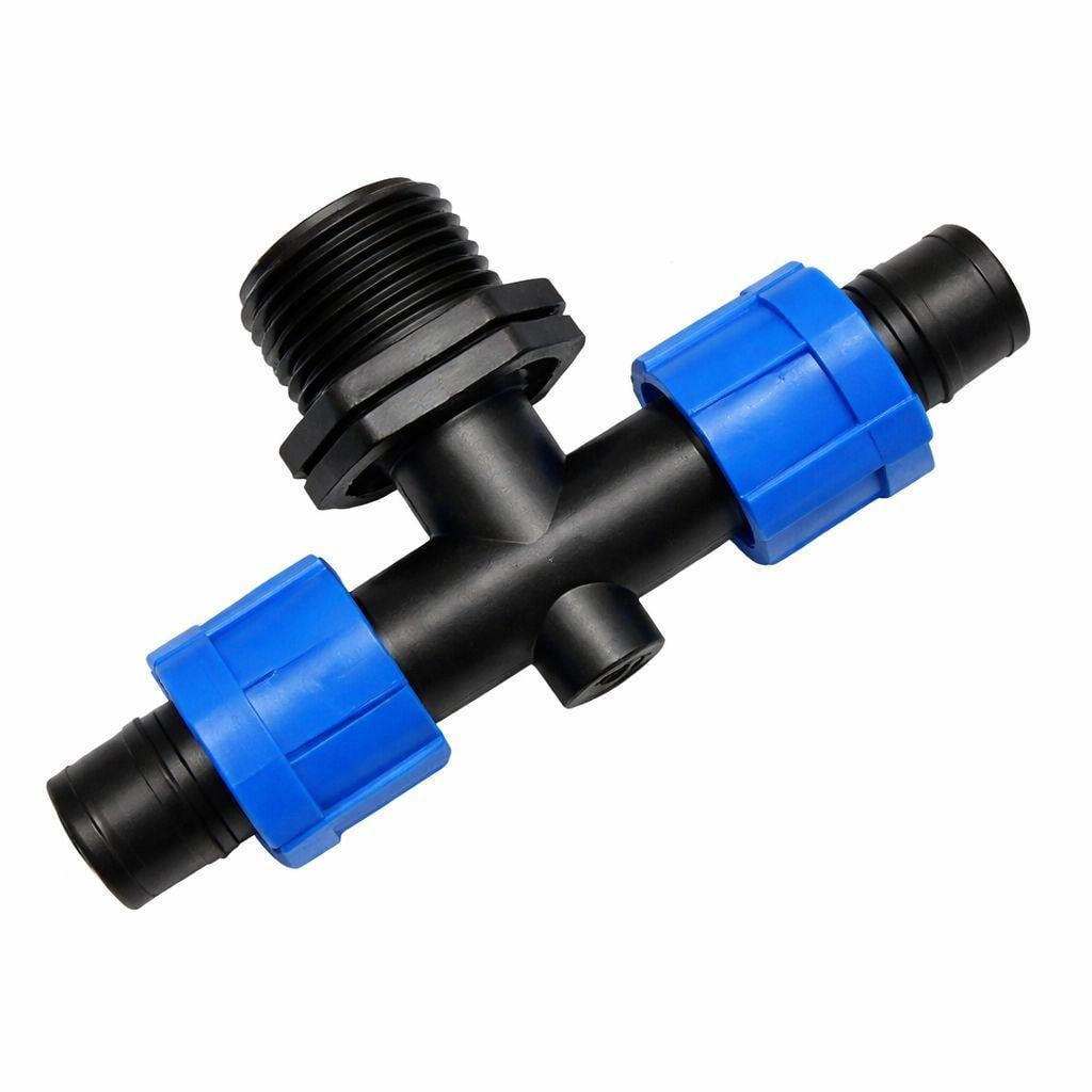 Тройник PolivOpt для капельной ленты с резьбой 1/2" Н (5112)