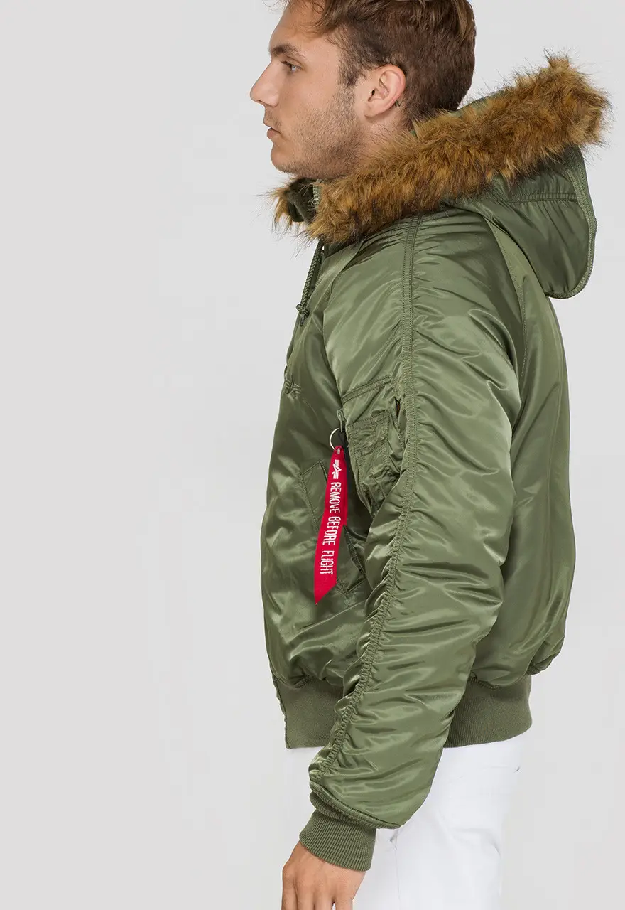 Куртка аляска Alpha Industries N-2B Parka 2XL Sage Green (MJN30000C1G2XL) - фото 3