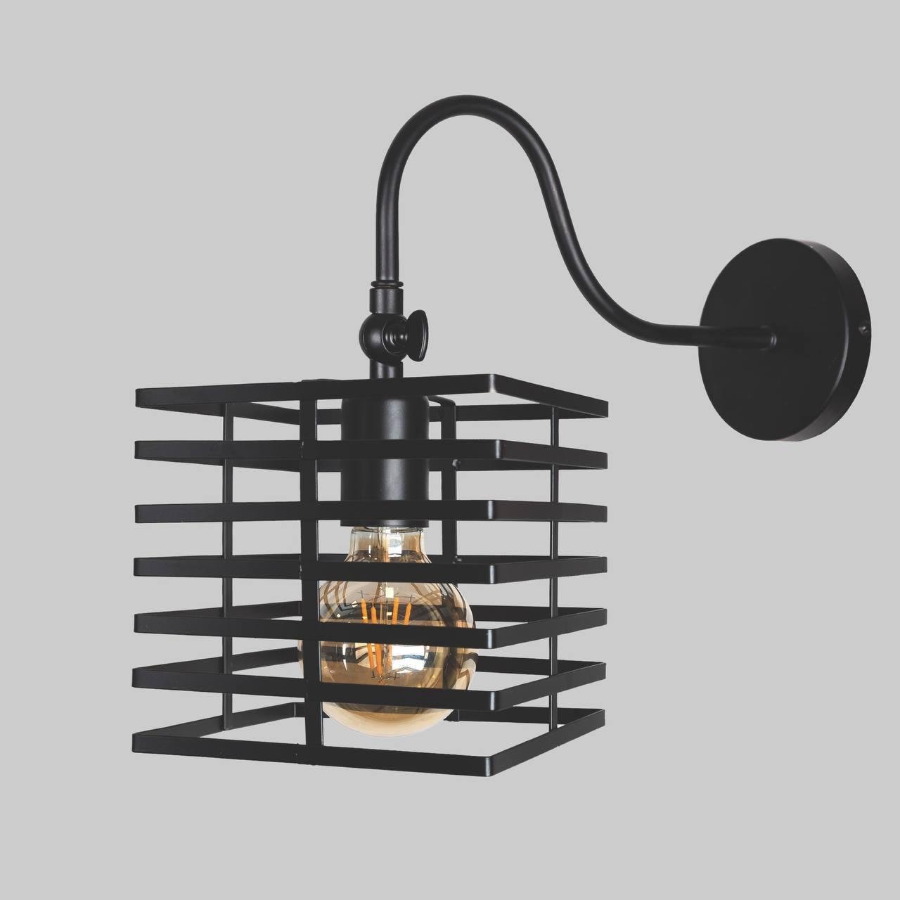 Бра лофт Чорний (56-WPR104F3-1 BK) Бра лофт Чорний (56-WPR104F3-1 BK)