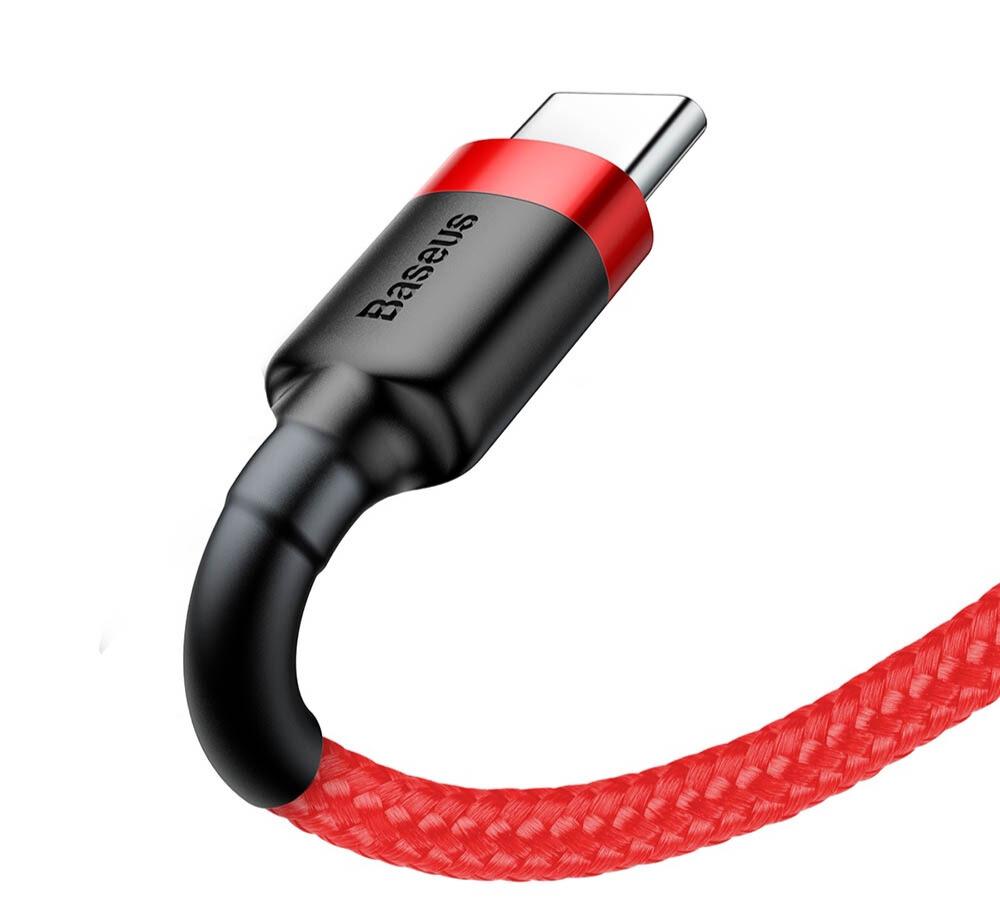 Кабель быстрой зарядки Baseus USB - Type-C 0,5 м 60 W Красный (1896647507) - фото 5