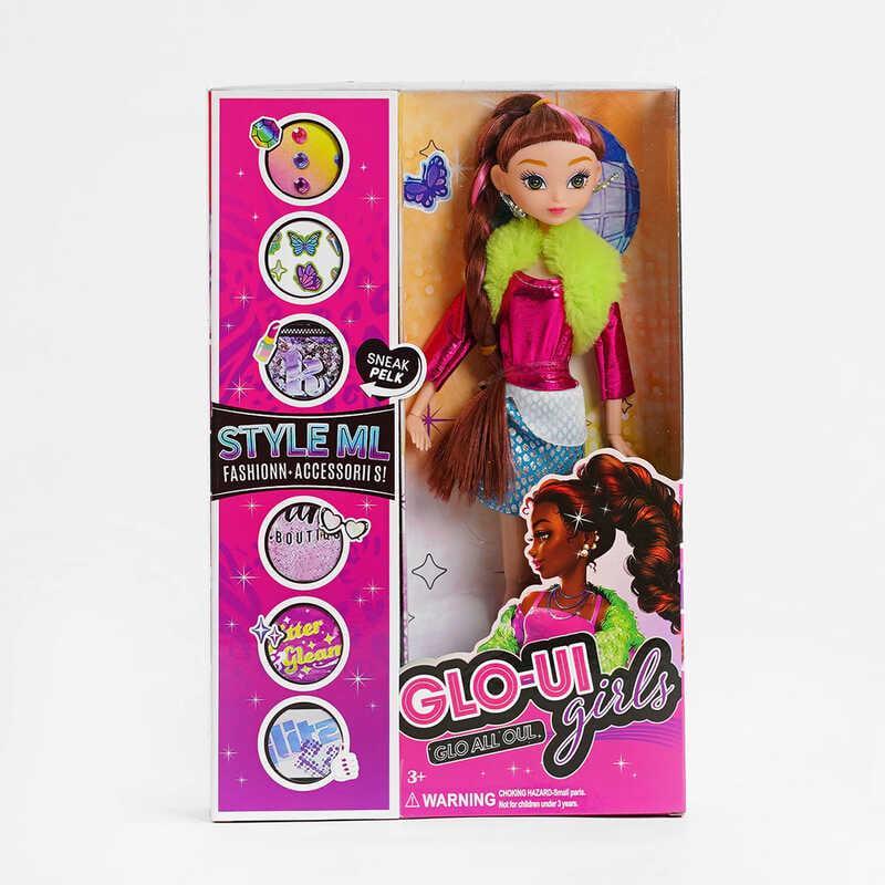 Лялька-модниця TK Group Glo-ui girls аксесуари зріст 29 см (TK700)