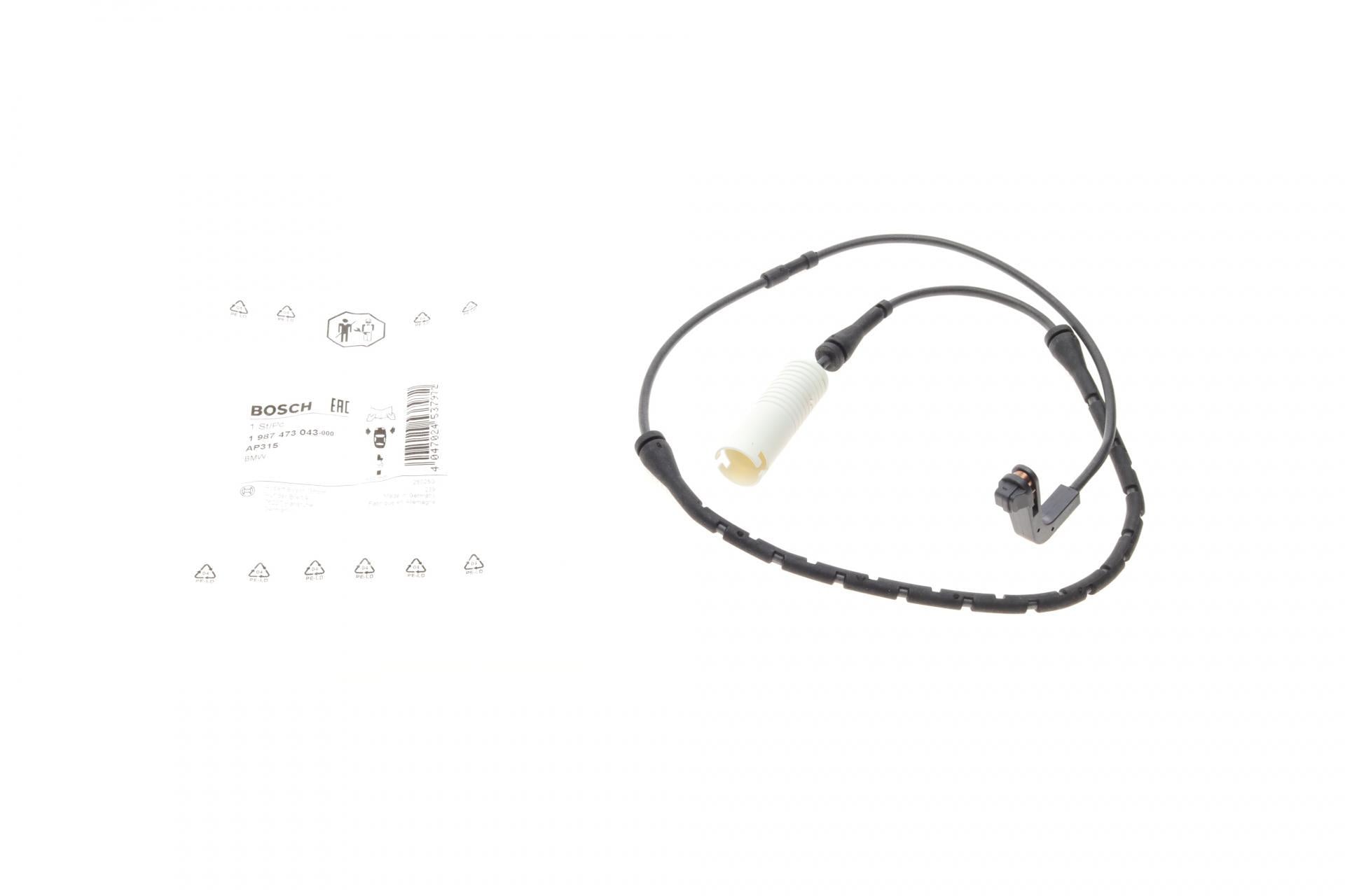 Датчик износа тормозных колодок передних BMW 7 E65/E66/E67 730-760i 01-09 L 830 мм (1 987 473 043)