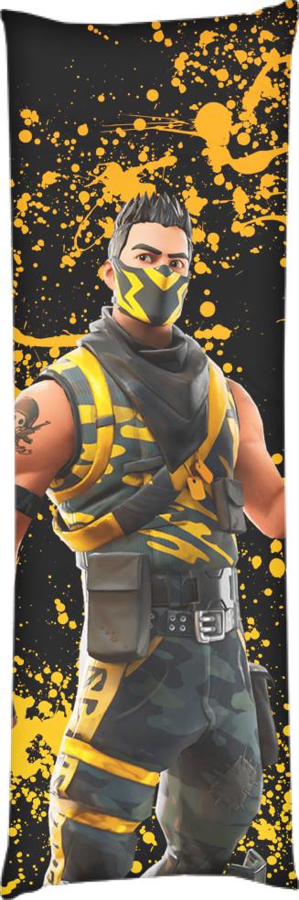 Подушка дакимакура Fortnite 14 60x180 см (14102439)