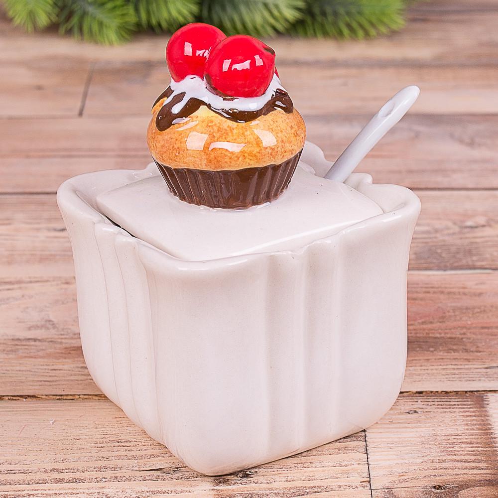 Сахарница Коллекция с пироженками (4519)