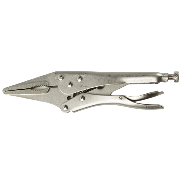 Затискні кліщі-довгогубці з фіксатором WorkMan Long-230 (194) - фото 1