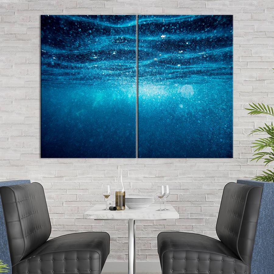 Картина Под водой 165x122 см (1860-2)