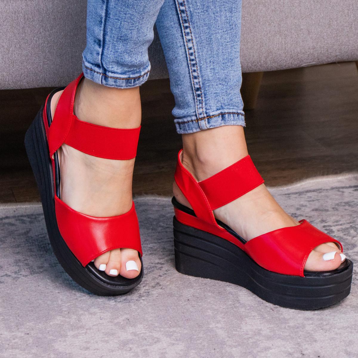 Сандалії жіночі Fashion р. 39 24,5 см Червоний (3087)