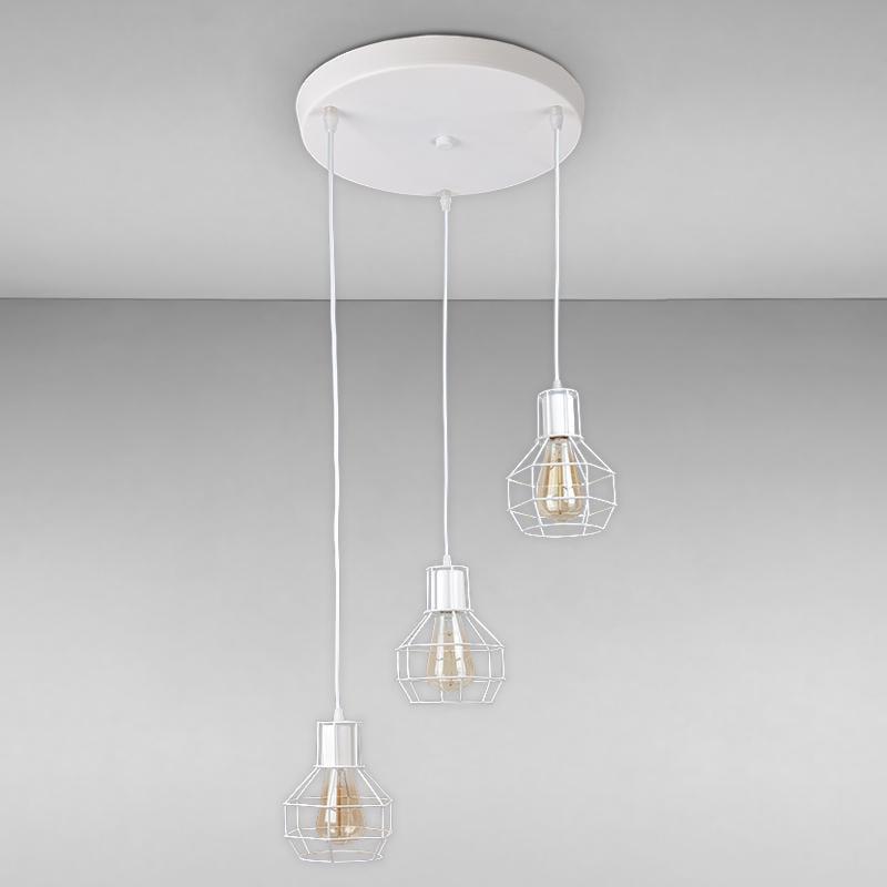 Люстра подвесная Light House LS-17201F-3 Белый