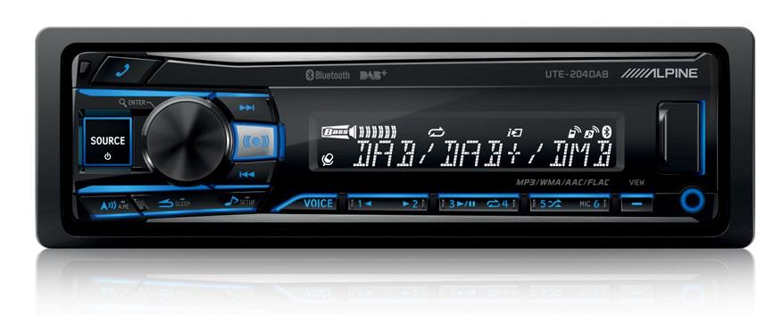 Автомагнітола Alpine UTE-204DAB