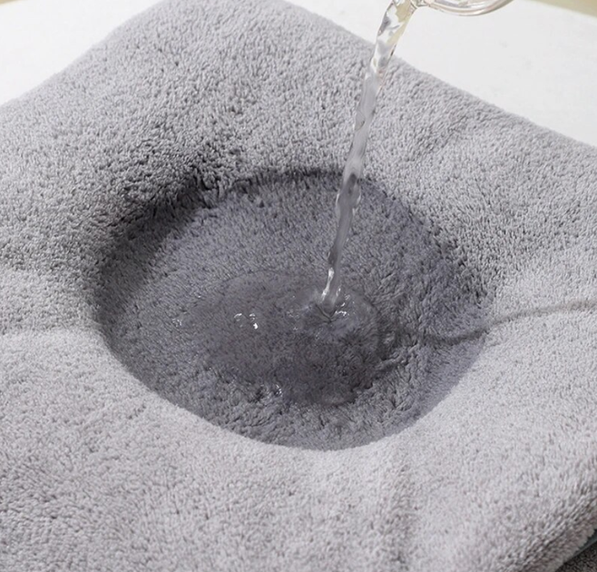 Полотенце детское для ванны Слоник с капюшоном мягкое 80x80 см (2567840672) - фото 4 Полотенце детское для ванны Слоник с капюшоном мягкое 80x80 см (2567840672) - фото 4