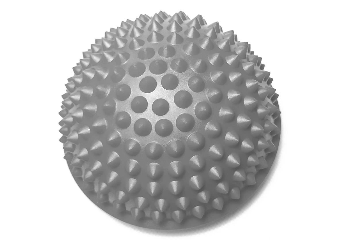Напівсфера масажна кіндербол EasyFit 15 см жорсткий Сірий (EF-3002-GY)
