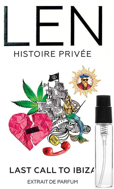 Духи унисекс Len Fragrances Last Call To Ibiza 1,8 мл пробник (402318)