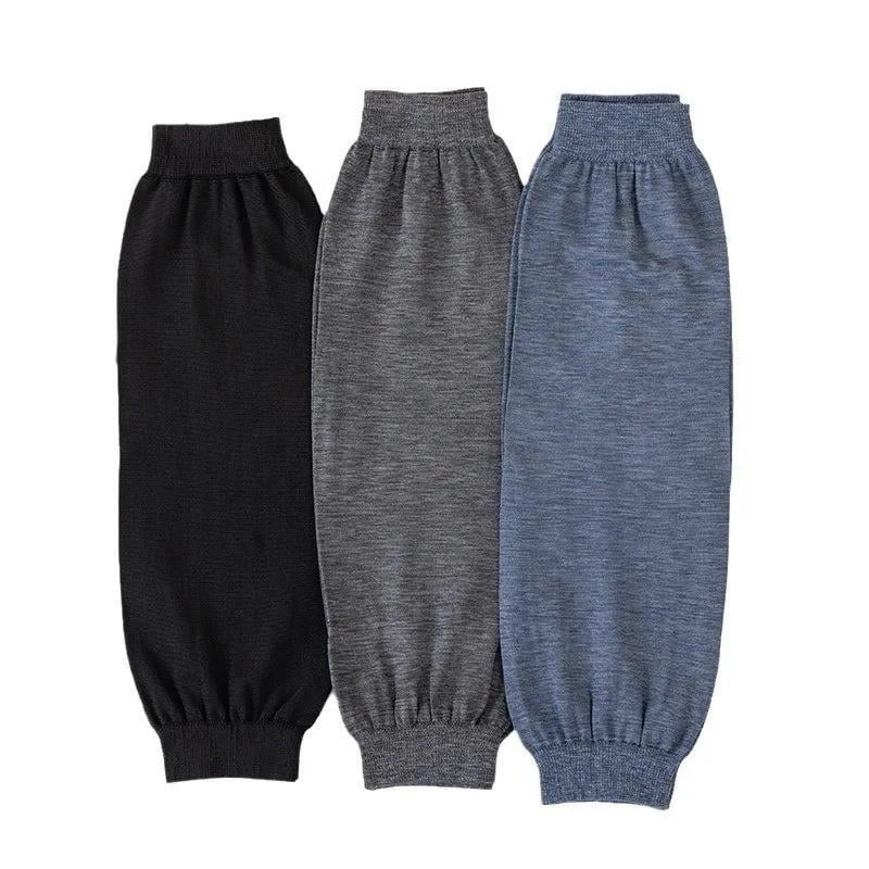 Нарукавники длинные 40 см Джинсовый Синий - фото 8