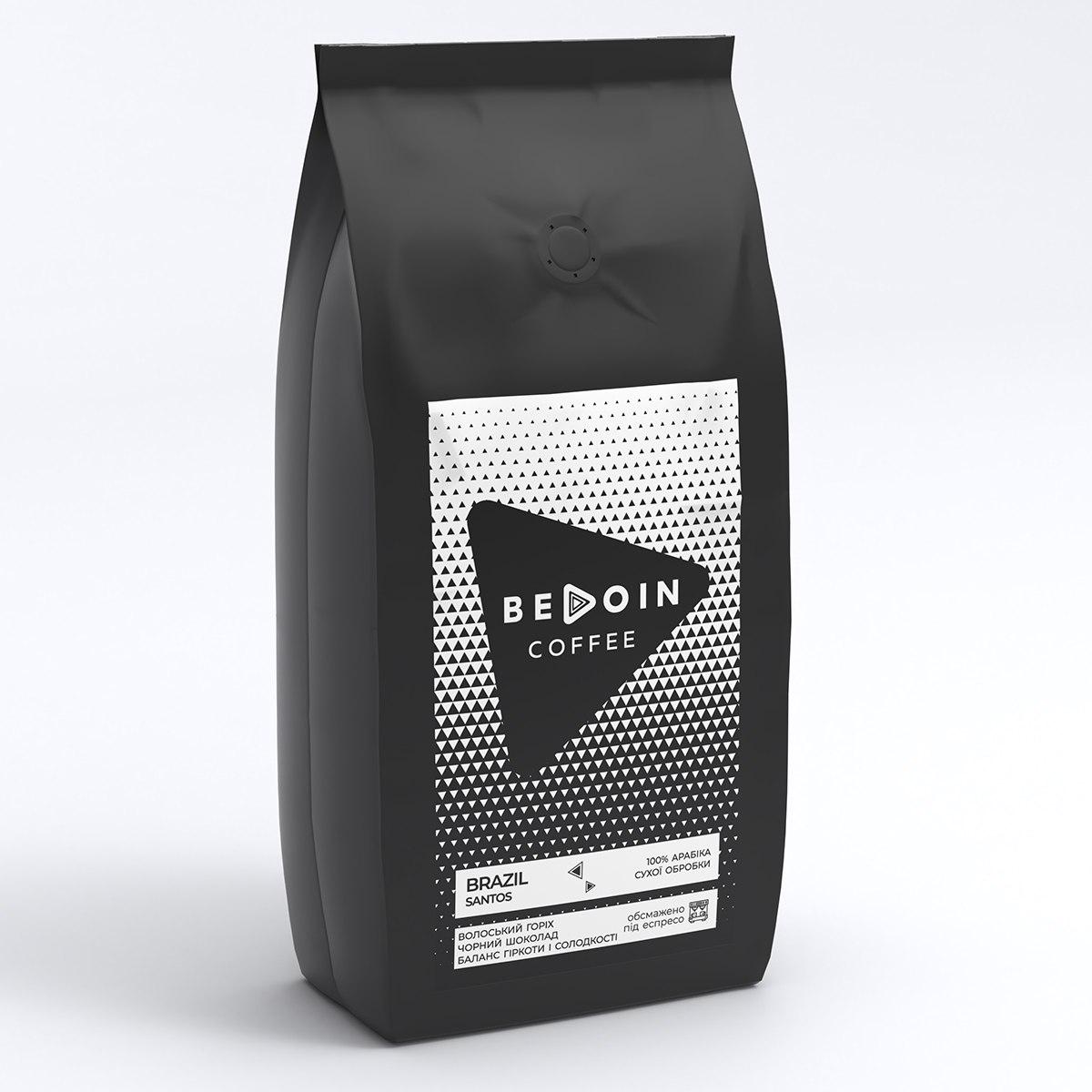 Кава Bedoin Coffee Бразилія Сантос 1 кг (31707084)