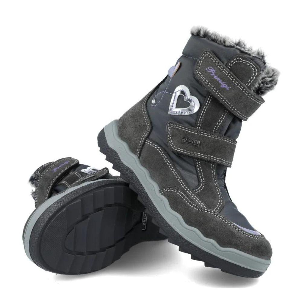 Ботинки детские Primigi Gore-Tex 4885222 зимние р. 34 Серый (26252-21437) - фото 4 Ботинки детские Primigi Gore-Tex 4885222 зимние р. 34 Серый (26252-21437) - фото 4