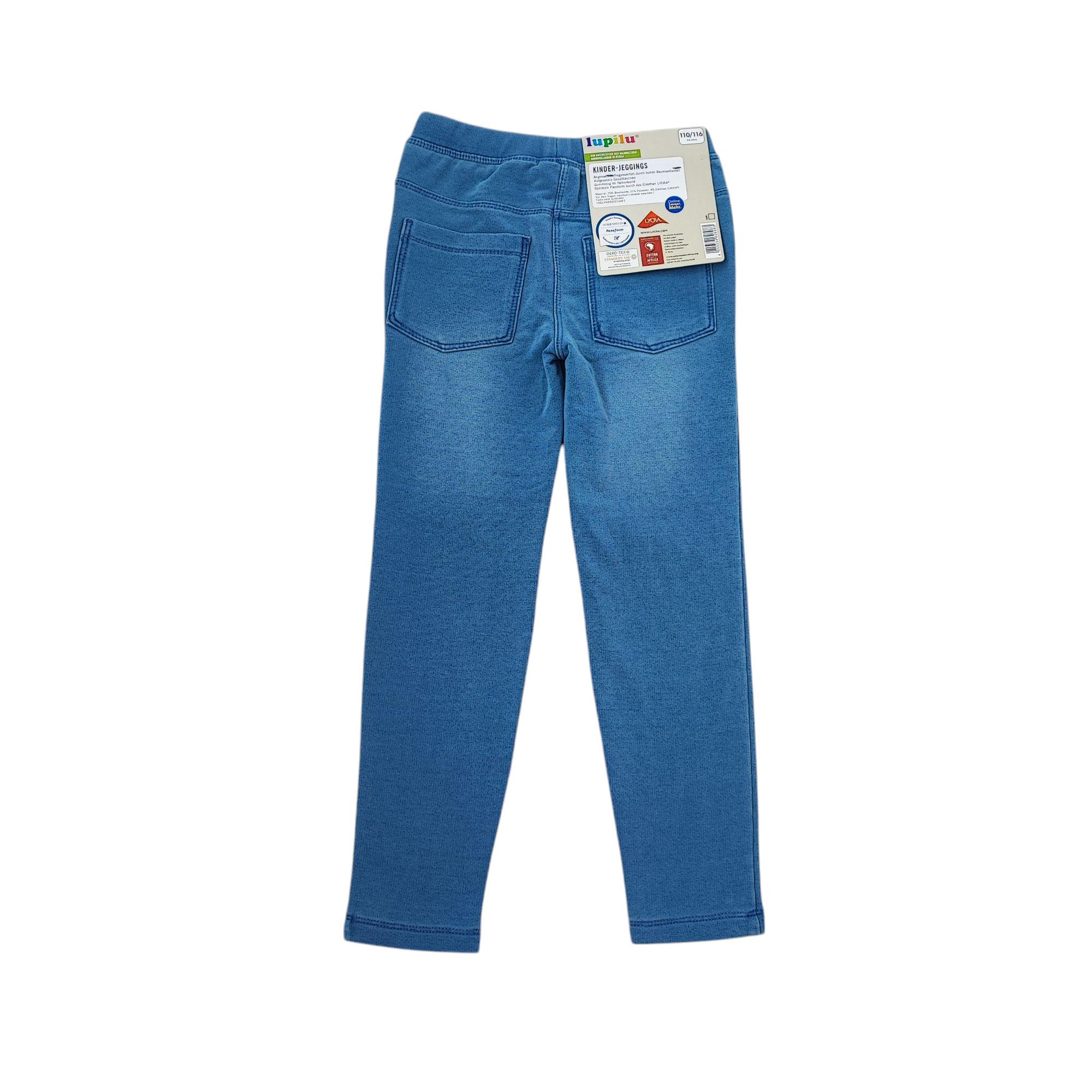 Джеггінси для дівчинки Lupilu 110-116 см Синій (250517001B) - фото 3