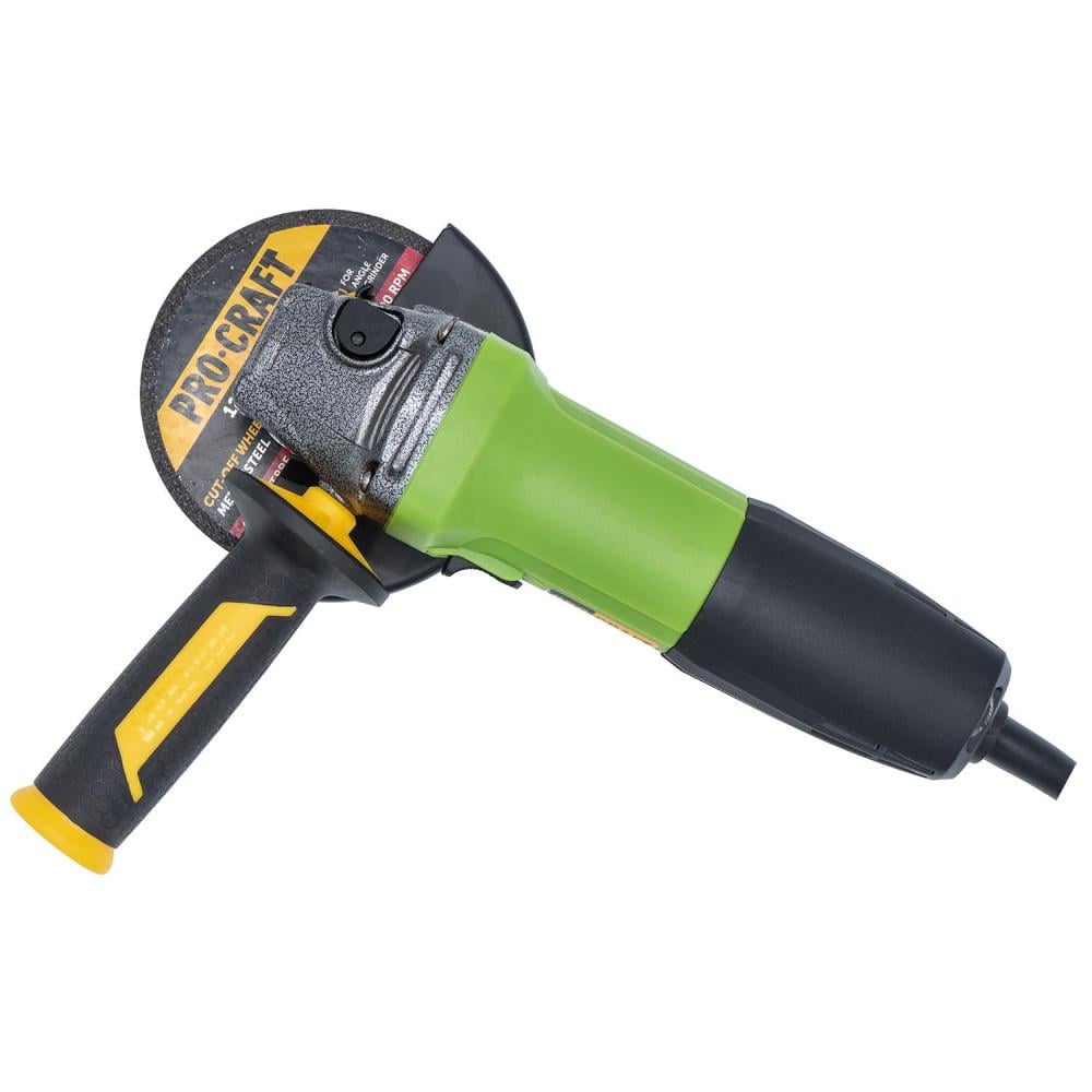 Кутошліфувальна машина ProCraft PW1100ES 125 мм 1100 Вт з регулюванням обертів (011004) - фото 7