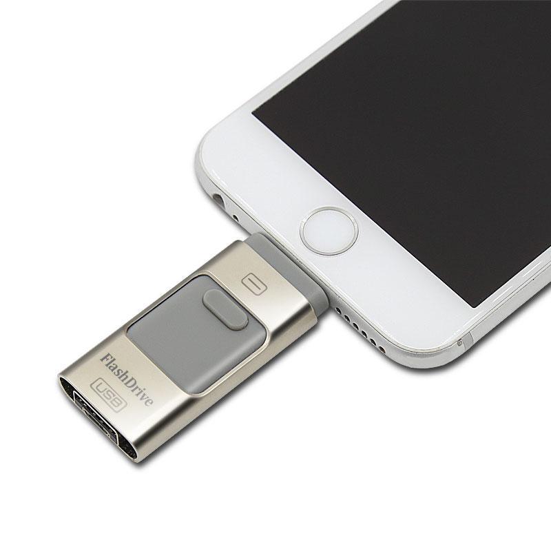 Флешка I-Flash Device 3в1 32 GB USB Micro-USB (2572592780) - фото 3