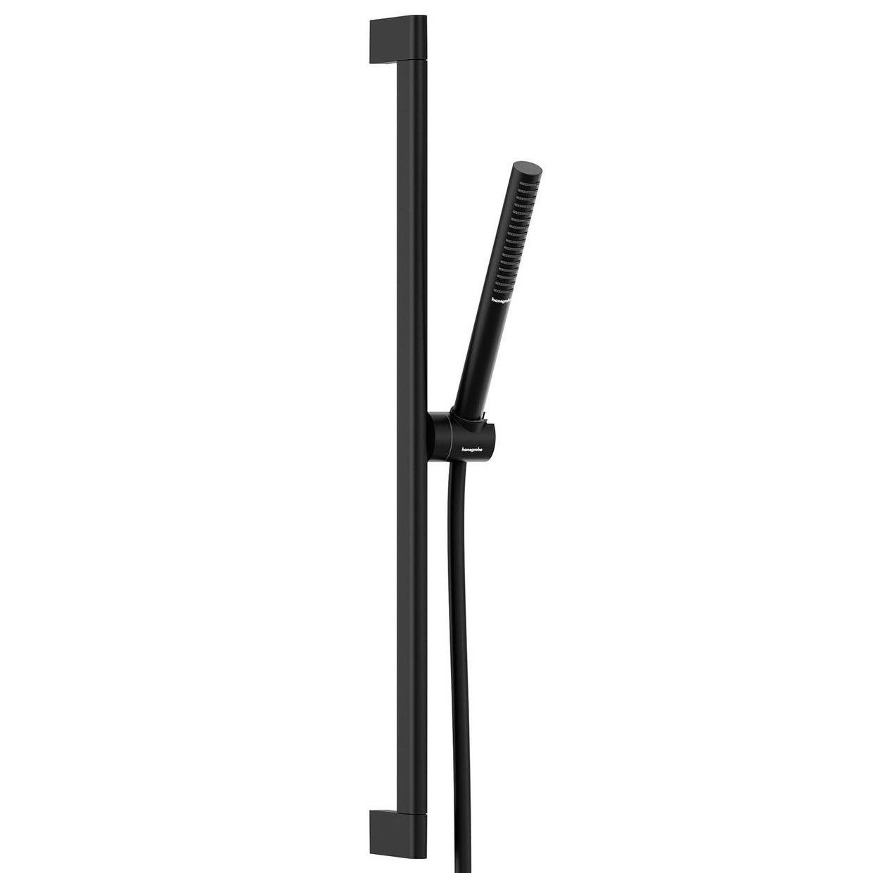 Душевой комплект со штангой Hansgrohe Pulsify S EcoSmart+ 24373670 Черный (226475)