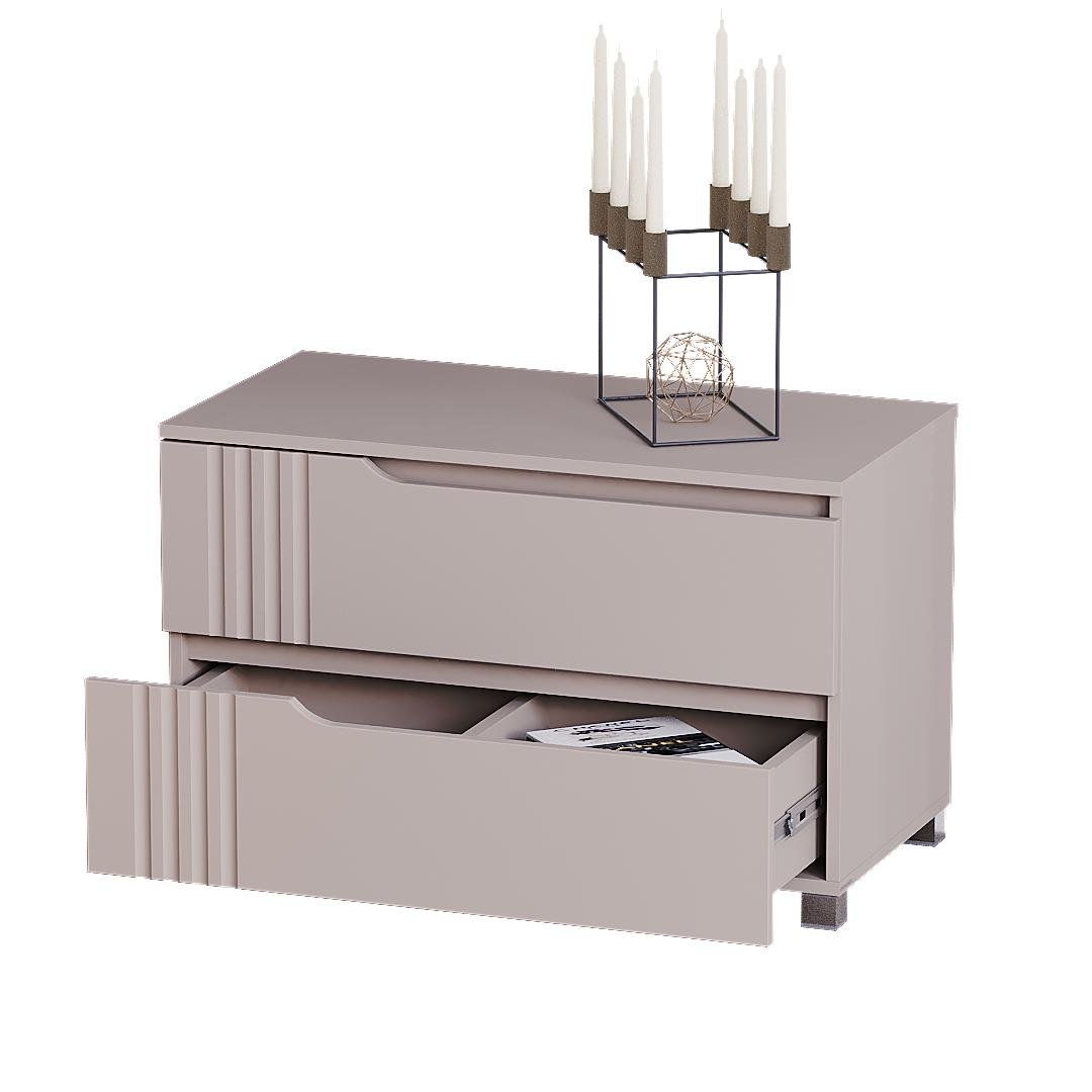 Комод DiPortes Портленд К-28 80/53/40 см Кашемір (01449) - фото 2 Комод DiPortes Портленд К-28 80/53/40 см Кашемір (01449) - фото 2