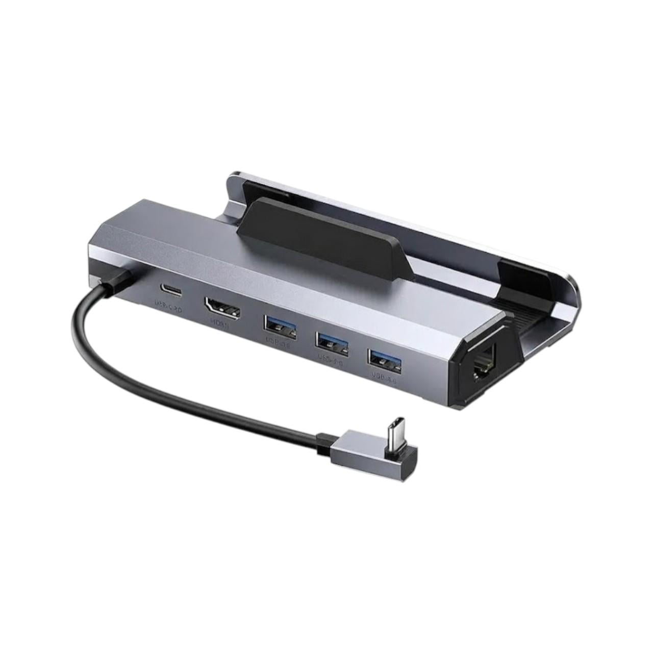 Док-станція JSAUX Steam Deck Dock 6in1 HB0603 4K 120Hz для ігрових консолей та ноутбуків (33228377)