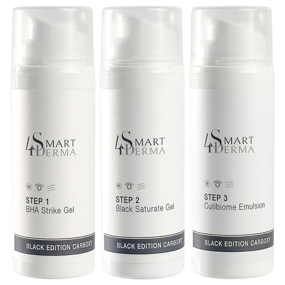 Карбокситерапия для жирной и проблемной кожи Smart4Derma Black Edition Carboxy 3х100 мл (2375230783) Карбокситерапия для жирной и проблемной кожи Smart4Derma Black Edition Carboxy 3х100 мл (2375230783)