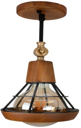 Бра настінне Sirius YG на 1 коричневий плафон (18428-1W)